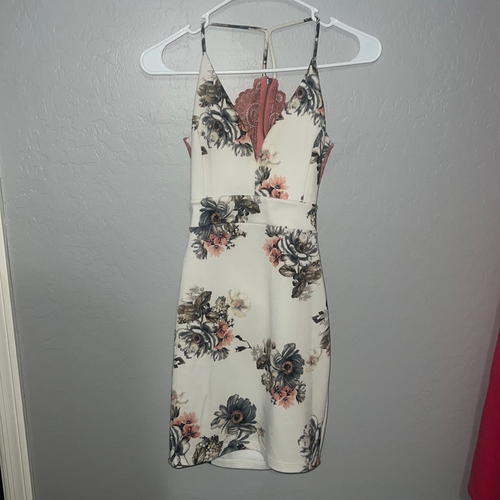 Tight floral dress